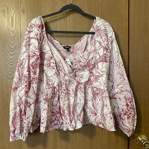 NWT Express Professional Long Sleeve